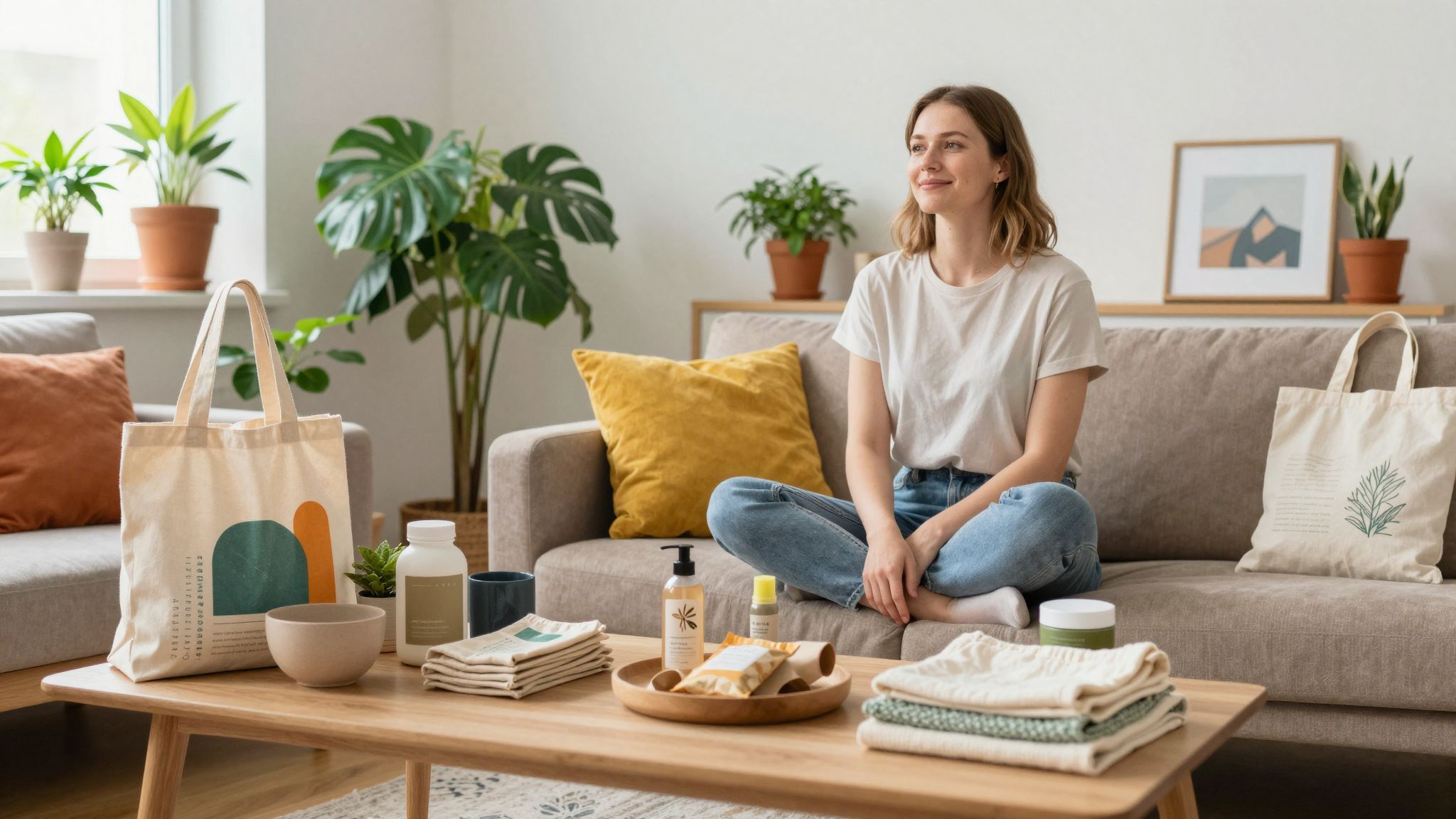 A tudatos vásárlás segít megtalálni a belső békét.