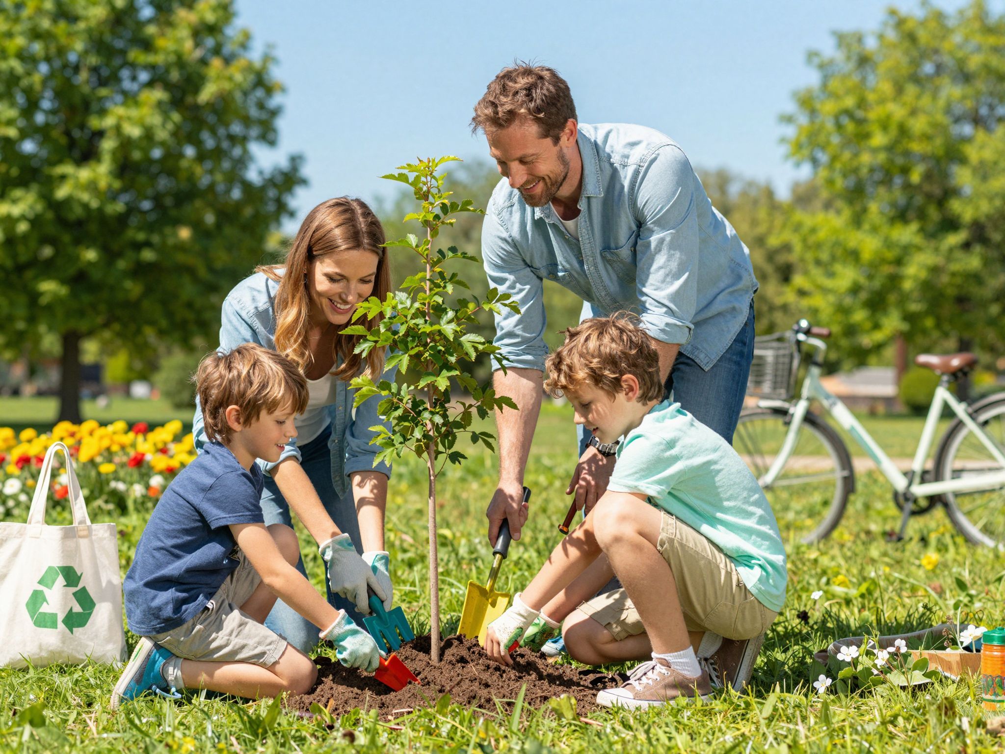 A gyermeknevelés a környezettudatosság jövőbeni alapja.