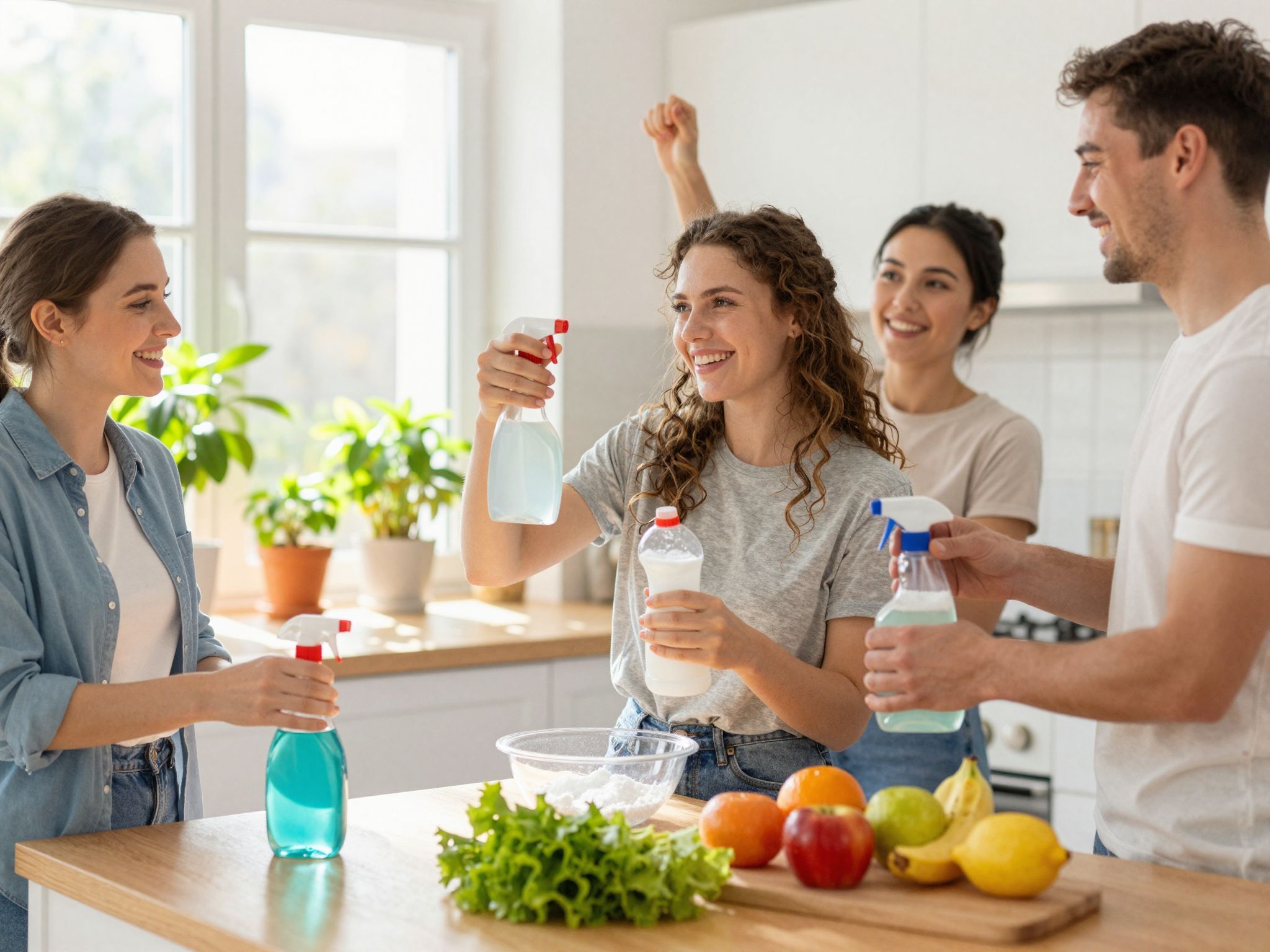 A természetes tisztítószerek csökkentik a környezeti terhelést.