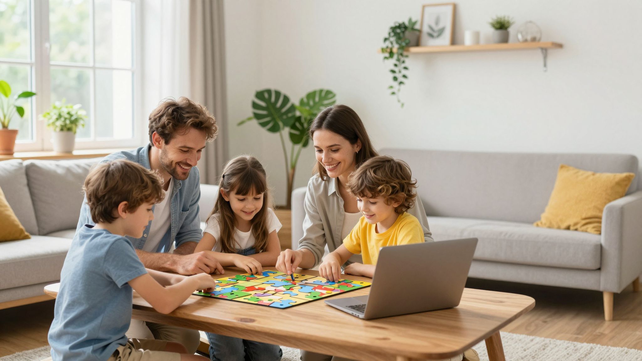 A digitális minimalizmus elősegíti a családi kapcsolatok elmélyülését.