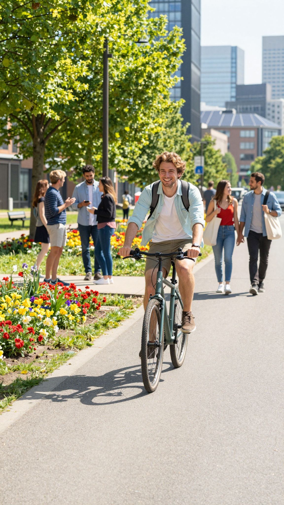 A fenntartható közlekedés csökkenti a szénlábnyomot és a stresszt.
