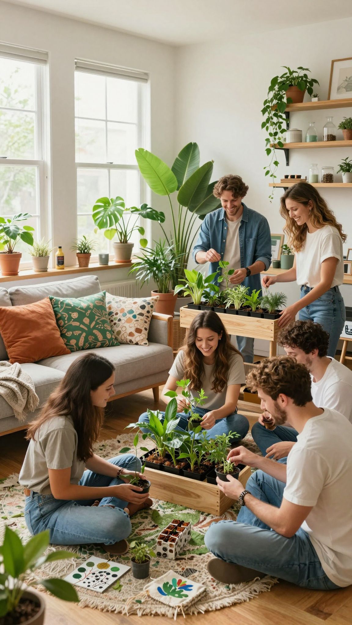 A közösségi kertek fenntartható élelmiszertermelést ösztönöznek.
