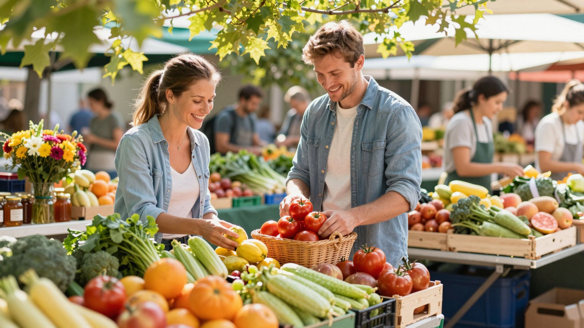 A szezonális élelmiszerek támogatják a helyi gazdaságot és ökológiát.