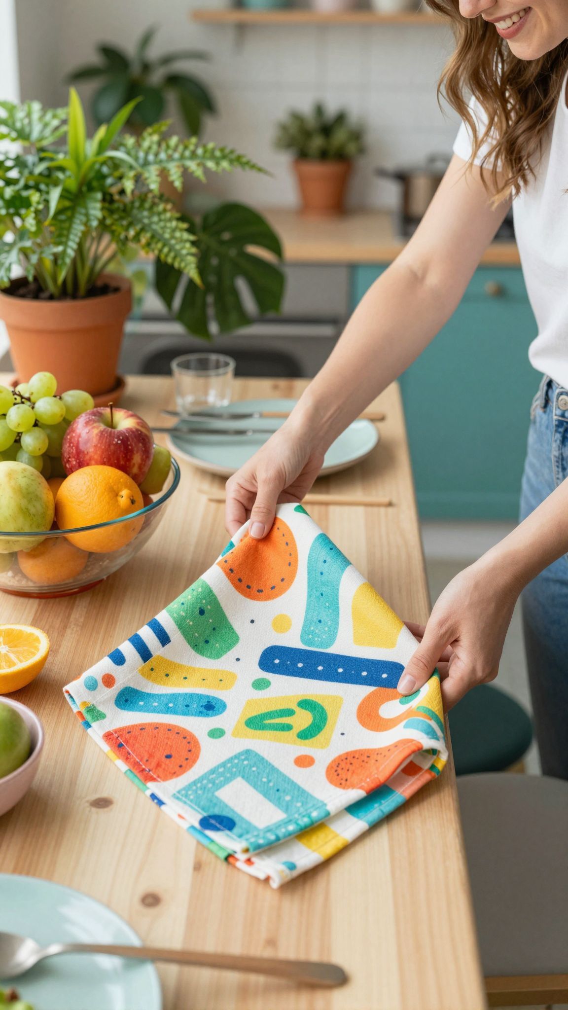 A textilszalvéta használata csökkenti a hulladéktermelést.