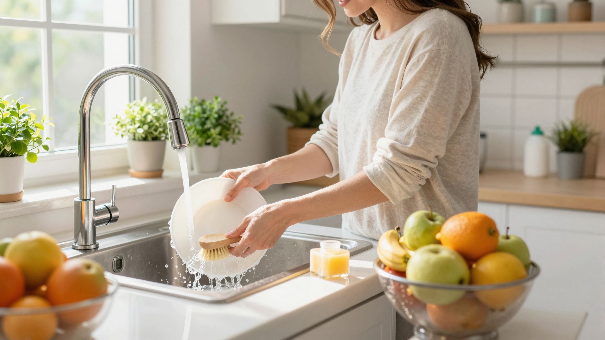 Használj természetes anyagokat a tisztításhoz és mosogatáshoz!