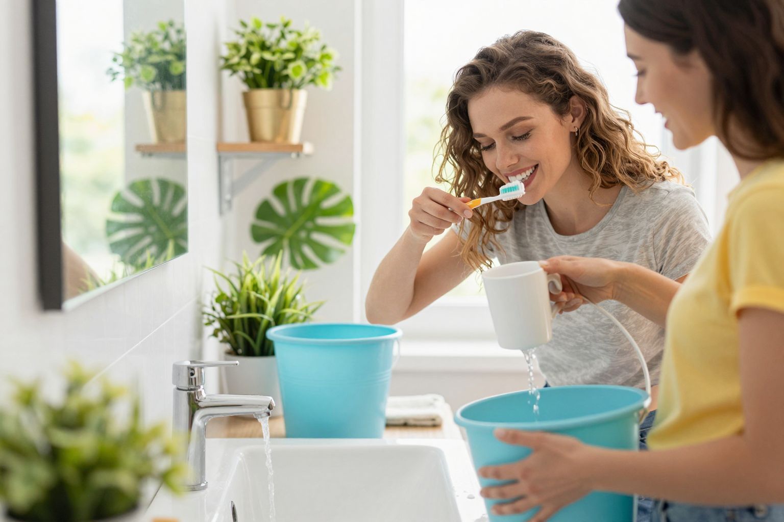 A vízfogyasztás csökkentése a fürdőszobában tudatos döntés.