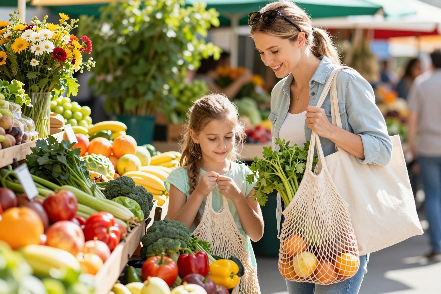 A vászontáska segít csökkenteni a műanyag hulladékot.